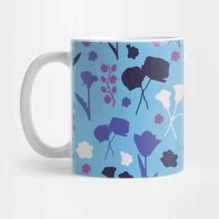 Cute Decorative Colorful Tulip Flowers Floral Nature Plant Pattern Mug